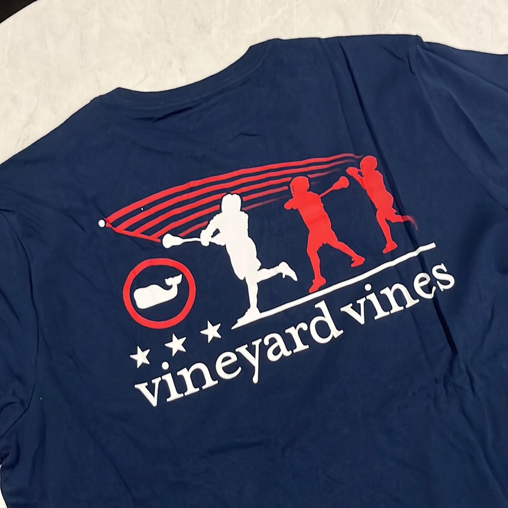 Vineyard Vines Lacrosse Tee - Picture 2 of 2